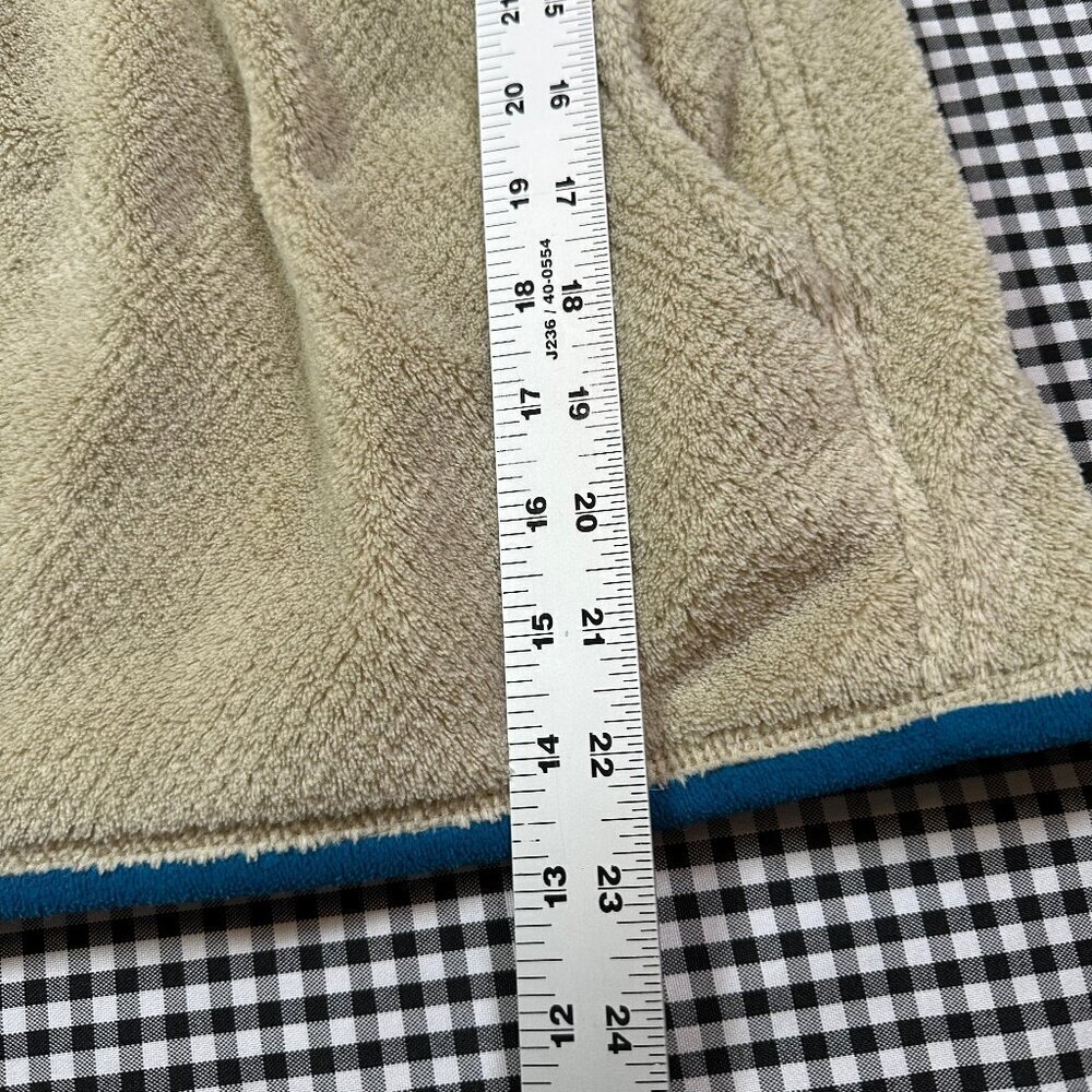 Patagonia Women's Re-Tool Snap-T Pullover Jacket Khaki & Blue X-Small - Gorpcore - Picture 4 of 5